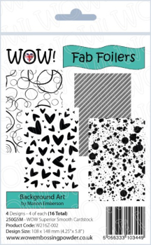 Fab Foilers, Background Art